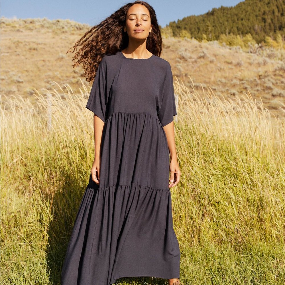 Christy Dawn Theo Dress in Midnight - Size M